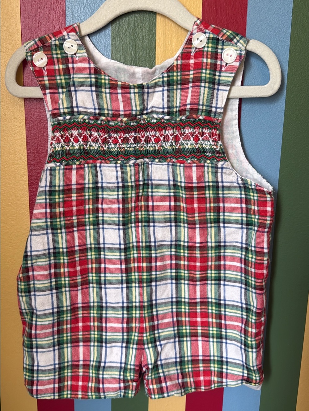 Bella Bliss Christmas Plaid Jon Jon
